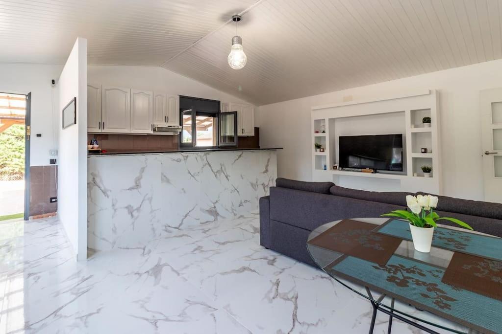 Casa Rural Con Piscina Privada, Barbacoa, Wifi Y Parking Incluido Viloví de Oñar 外观 照片